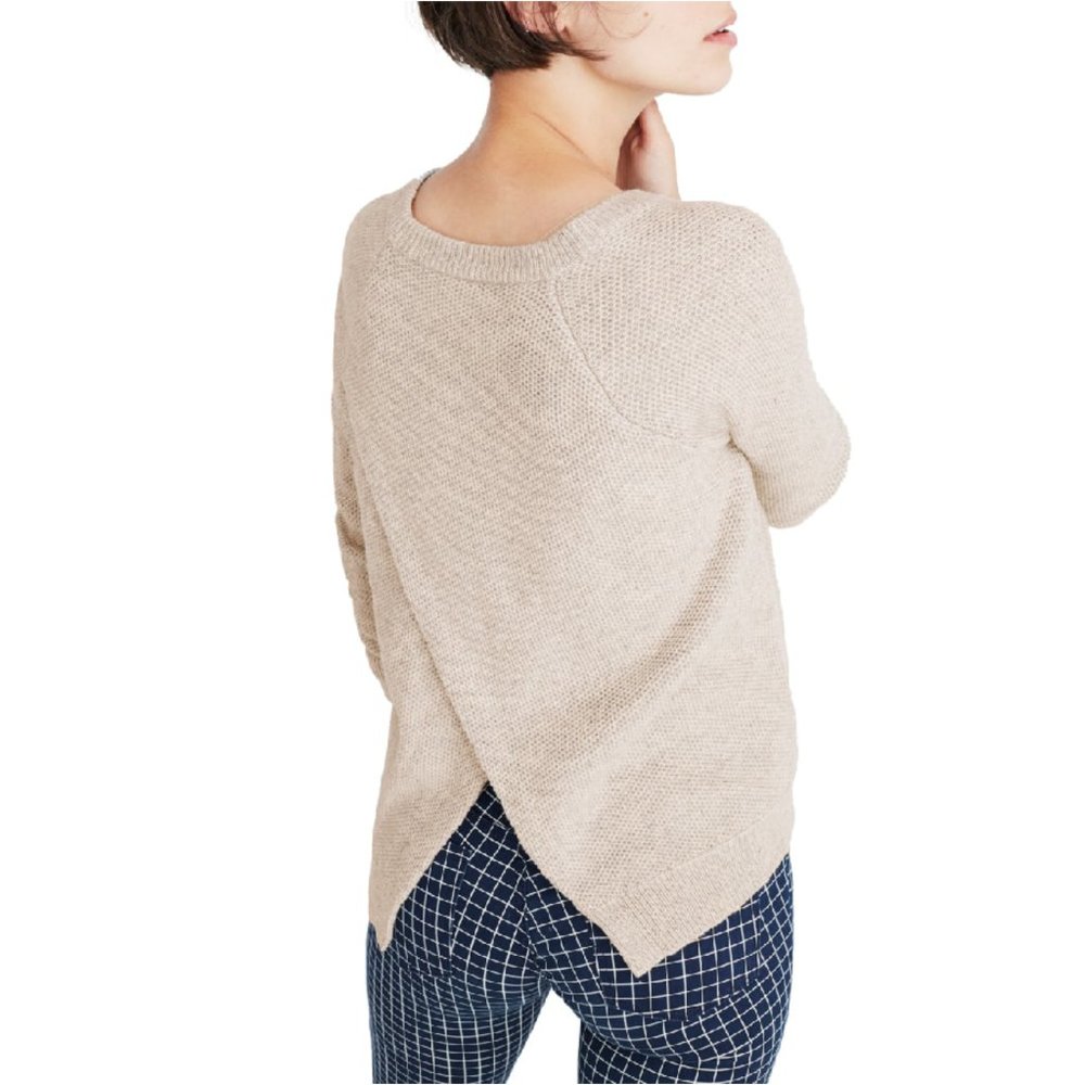 Madewell Province Cross Back Knit Pullover